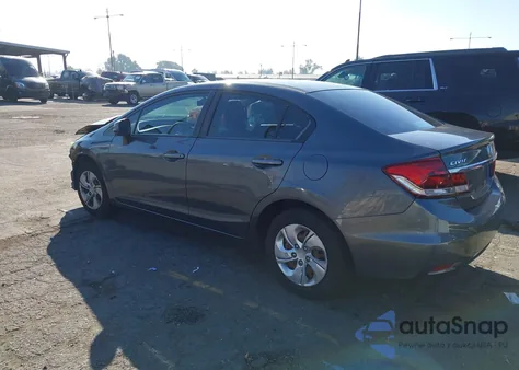 2013 Honda Civic Lx z USA, uszkodzony, nr VIN 2HGFB2F52DH545297